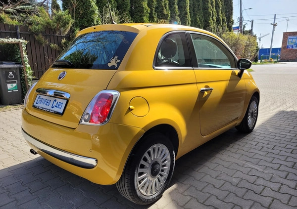 Fiat 500 cena 33999 przebieg: 79763, rok produkcji 2014 z Warszawa małe 191